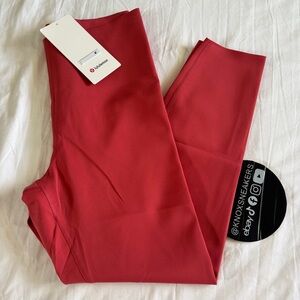 lululemon athletica Red Leggings